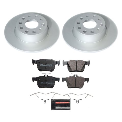 Power Stop 19-21 Volkswagen Jetta Rear Eurostop Brake Kit thumbnail 1