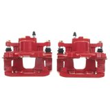 Power Stop 07-18 Jeep Wrangler JK Rear Red Caliper Pair w/Bracket thumbnail 5
