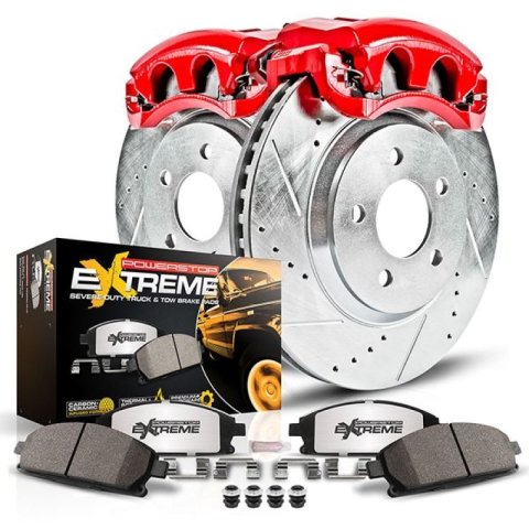 Power Stop 15-18 Jeep Renegade Front Z36 Truck & Tow Kit w/Calipers thumbnail 1