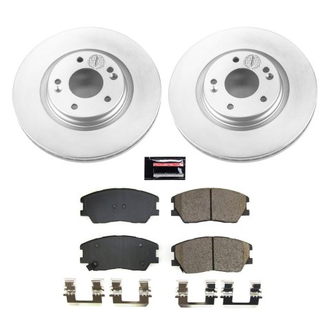 Power Stop 20-21 Kia Soul Front Z17 Coated Brake Kit thumbnail 4