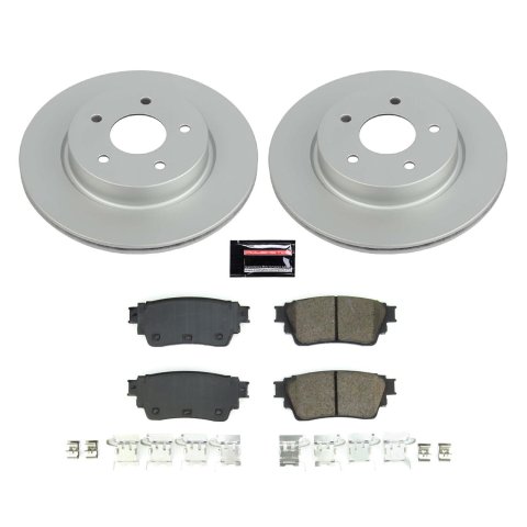 Power Stop 2021 Nissan Rogue Rear Z17 Coated Brake Kit thumbnail 5