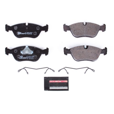 Power Stop 98-00 Volvo V70 Euro-Stop ECE-R90 Front Brake Pads thumbnail 1