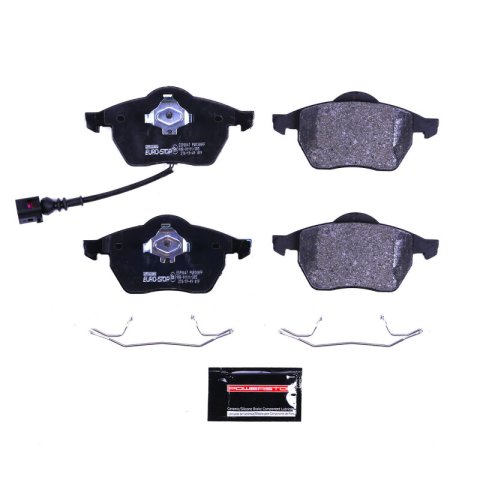 Power Stop 00-05 Volkswagen Jetta Euro-Stop ECE-R90 Front Brake Pads thumbnail 1