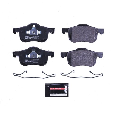 Power Stop 03-07 Volvo XC70 Euro-Stop ECE-R90 Front Brake Pads thumbnail 5