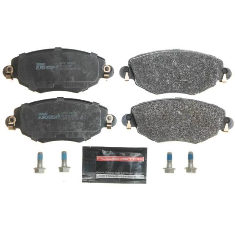 Power Stop 02-08 Jaguar X-Type Euro-Stop ECE-R90 Front Brake Pads thumbnail 1