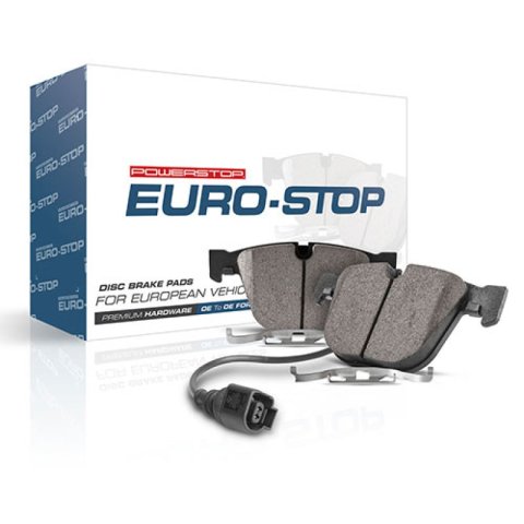 Power Stop 04-08 Mini Cooper Euro-Stop ECE-R90 Rear Brake Pads thumbnail 6