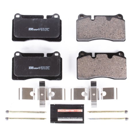 Power Stop 07-17 Volkswagen Touareg Euro-Stop ECE-R90 Front Brake Pads thumbnail 1