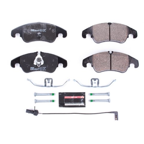Power Stop 13-16 Audi allroad Euro-Stop ECE-R90 Front Brake Pads thumbnail 6