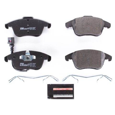 Power Stop 17-18 Volkswagen Tiguan Limited Euro-Stop ECE-R90 Front Brake Pads thumbnail 3