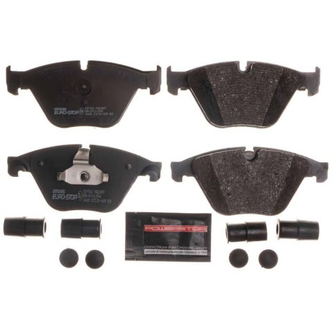 Power Stop 12-16 BMW ActiveHybrid 5 Euro-Stop ECE-R90 Front Brake Pads thumbnail 3