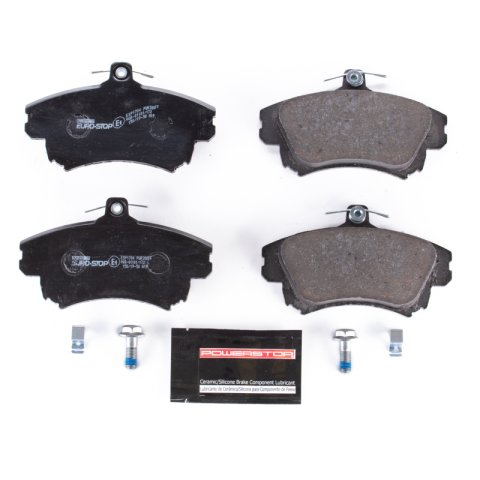 Power Stop 00-04 Volvo V40 Euro-Stop ECE-R90 Front Brake Pads thumbnail 1