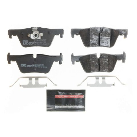 Power Stop 17-19 BMW 430i xDrive Gran Coupe Euro-Stop ECE-R90 Rear Brake Pads thumbnail 4