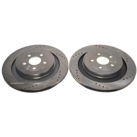 Power Stop 19-22 Lincoln Nautilus Rear Drilled & Slotted Rotor (Pair) thumbnail 5