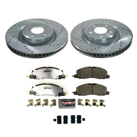 Power Stop 20-22 Lincoln Aviator Front Z36 Truck & Tow Brake Kit thumbnail 2