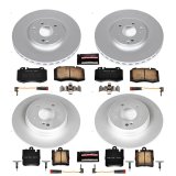 Power Stop 2004 Mercedes-Benz C230 Front & Rear Z23 Coated Brake Kit thumbnail 1