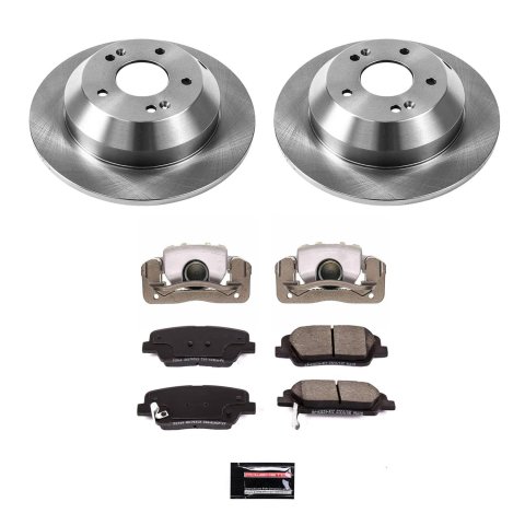 Power Stop 13-16 Hyundai Santa Fe Rear Autospecialty Kit w/Calipers thumbnail 2