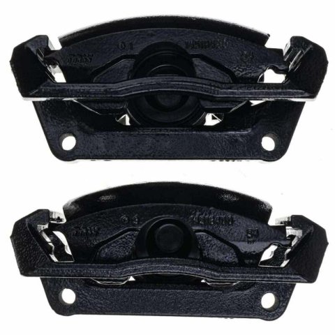 Power Stop 11-18 Ram 1500 Rear Black Calipers - Pair (w/Bracket) thumbnail 1
