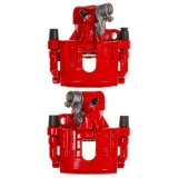 Power Stop 06-10 Mazda 5 Rear Red Caliper w/Bracket - Pair thumbnail 5
