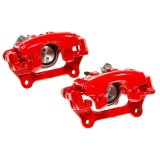 Power Stop 06-10 Mazda 5 Rear Red Caliper w/Bracket - Pair thumbnail 6