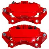 Power Stop 18-22 Jeep Wrangler Front Red Caliper w/Bracket - Pair thumbnail 5