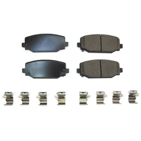 Power Stop 2022 Jeep Grand Cherokee Rear Z17 Evo Ceramic Brake Pads w/Hardware thumbnail 7