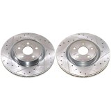 Power Stop 2021 Dodge Durango Front Drilled & Slotted Rotor (Pair) thumbnail 4