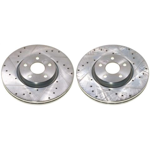 Power Stop 21-23 Dodge Durango Front Drilled & Slotted Rotor (Pair) thumbnail 1