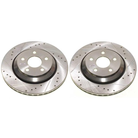 Power Stop 21-23 Dodge Durango Rear Drilled & Slotted Rotor (Pair) thumbnail 4