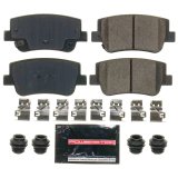 PowerStop Z23 Evolution Sport Brake Pads and Hardware Kits for 2021-2024 K5, 2021-2025 SONATA - Z23-2417 Pads, Kits, Carbon Fiber Ceramic Pads, Z23, Shims, Hyundai, Ford, Set thumbnail 1