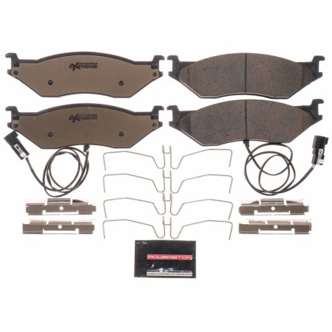 Power Stop 08-09 Ford F-53 Motorhome Chassis Rear Z36 Truck & Tow Brake Pads w/Hardware thumbnail 1