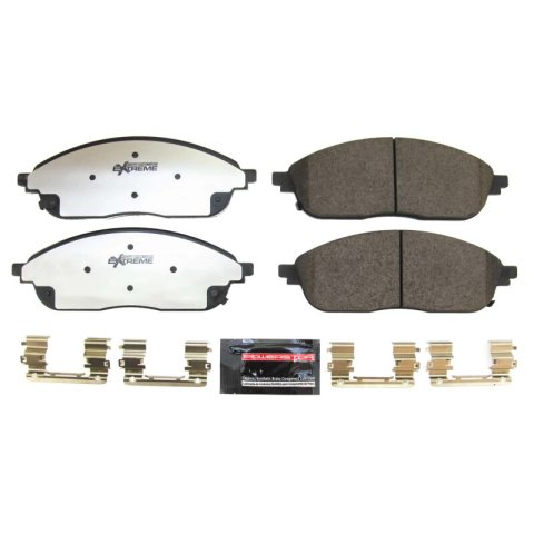 Power Stop 2022 Jeep Grand Cherokee Front Z36 Truck & Tow Brake Pads w/Hardware thumbnail 8