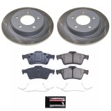 Power Stop 04-05 Mazda 3 Rear Semi-Coated Rotor Kit thumbnail 5