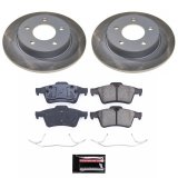 Power Stop 04-05 Mazda 3 Rear Semi-Coated Rotor Kit thumbnail 6