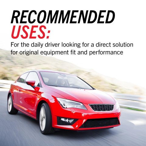 PowerStop Z17 Evolution Plus Semi-Coated Rotor Brake Kits SC1558 and Pad Combo, Semi-Coated, Rear, Solid Surface Rotors, Ceramic Pads, Buick, Chevrolet, Oldsmobile, Pontiac, Kit thumbnail 2