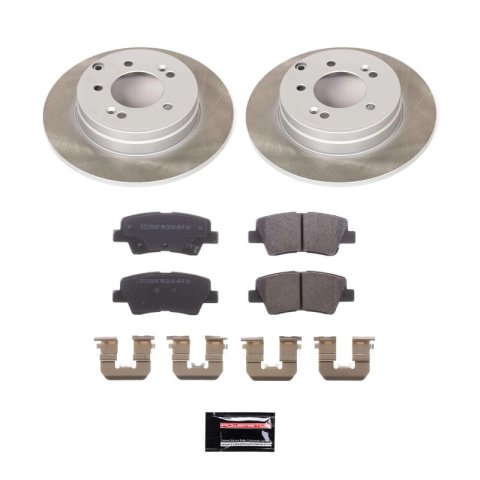 Power Stop 11-16 Kia Optima Rear Semi-Coated Rotor Kit thumbnail 6