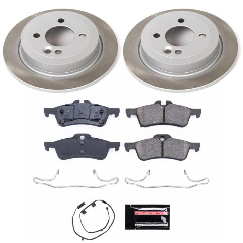 Power Stop 02-06 Mini Cooper Rear Semi-Coated Rotor Kit thumbnail 2