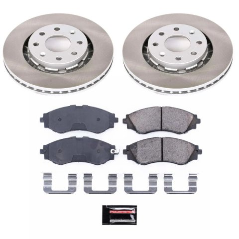 Power Stop 09-10 Pontiac G3 Front Semi-Coated Rotor Kit thumbnail 2