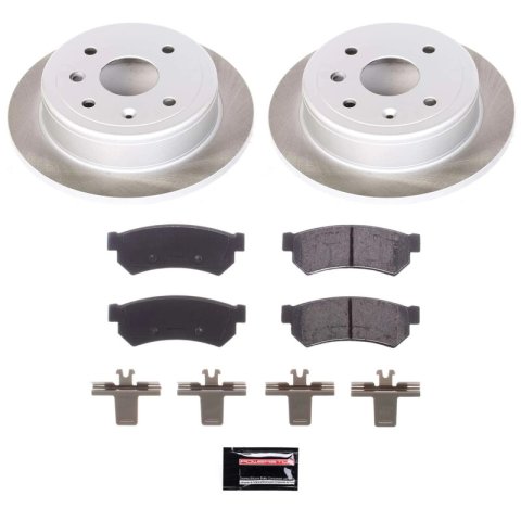 Power Stop 07-08 Suzuki Reno Rear Semi-Coated Rotor Kit thumbnail 1