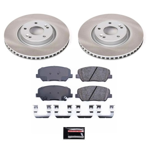 Power Stop 11-15 Kia Optima Front Semi-Coated Rotor Kit thumbnail 1