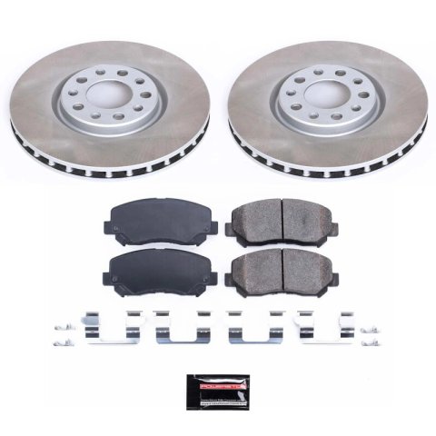 Power Stop 13-16 Dodge Dart Front Semi-Coated Rotor Kit thumbnail 2