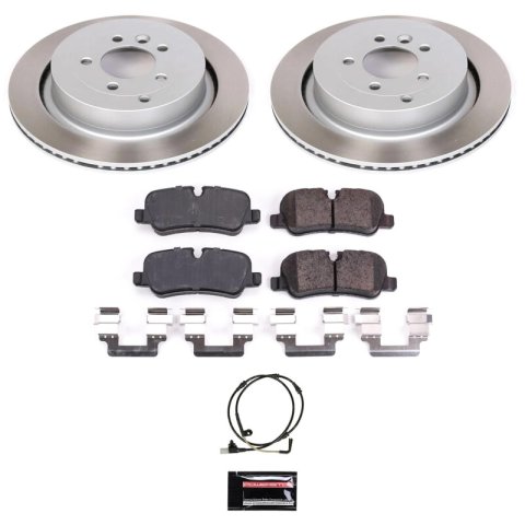 Power Stop 06-13 Land Rover Range Rover Sport Rear Semi-Coated Rotor Kit thumbnail 1