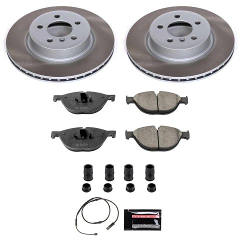 Power Stop 12-13 BMW 528i Front Semi-Coated Rotor Kit thumbnail 2