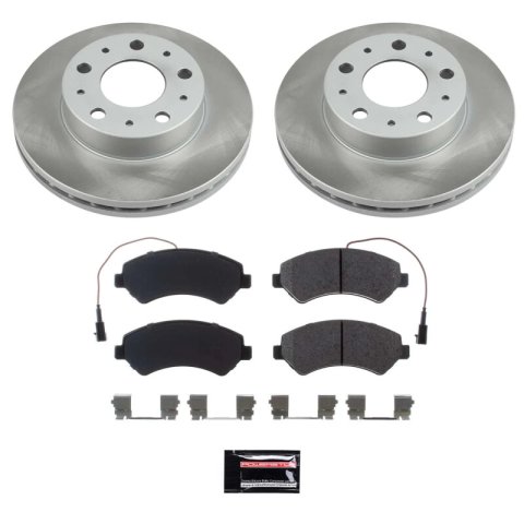 Power Stop 14-21 Ram ProMaster 3500 Front Semi-Coated Rotor Kit thumbnail 6