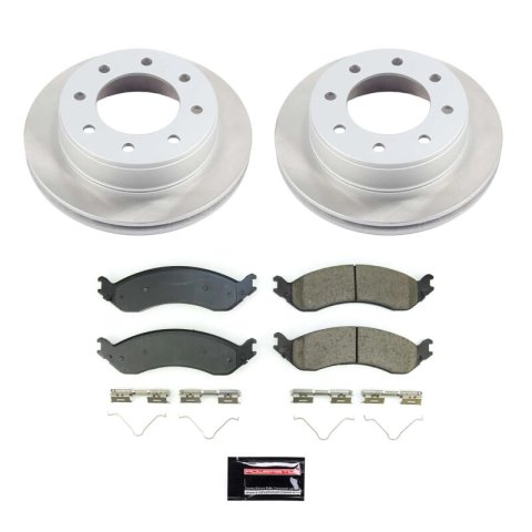 Power Stop 21-22 GMC Savana 3500 Rear Semi-Coated Rotor Kit thumbnail 2