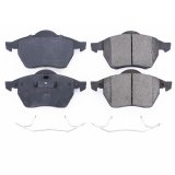 PowerStop Z17 Evolution Plus Brake Pads 17-687 Pads, Euro-Stop, Ceramic, Front, Audi, Volkswagen, Set thumbnail 1
