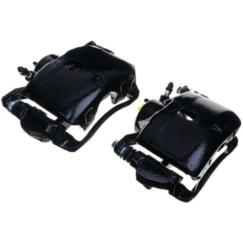 Power Stop 02-04 Honda CR-V Front Black Caliper - Pair w/Bracket thumbnail 5