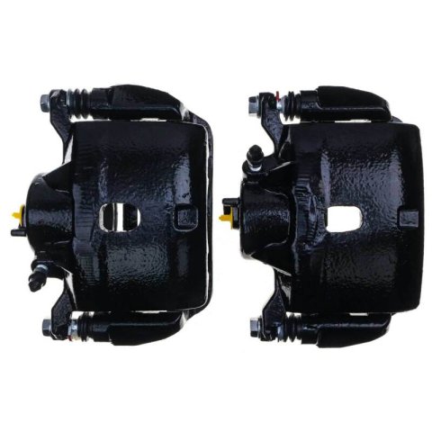 Power Stop 02-04 Honda CR-V Front Black Caliper - Pair w/Bracket thumbnail 6