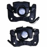 Power Stop 06-11 Acura CSX Rear Black Caliper - Pair w/Bracket thumbnail 1