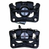 Power Stop 09-14 Acura TSX Rear Black Caliper - Pair w/Bracket thumbnail 1