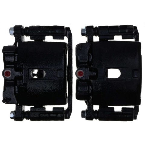 PowerStop Performance Powdercoated Brake Calipers S4728BLK Disc Caliper, Cast Iron, Black, 2-Piston, Cadillac, Chevy, GMC, Pair thumbnail 3